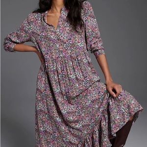 Mare Mare x Anthropologie Lynda Floral Maxi Dress